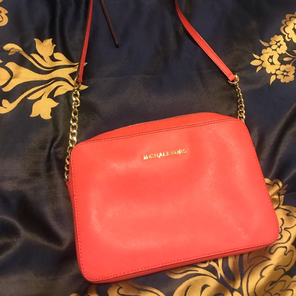 Michael Kors pink handbag